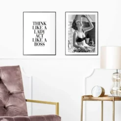 Set poster met lijst - Eigen Stijl