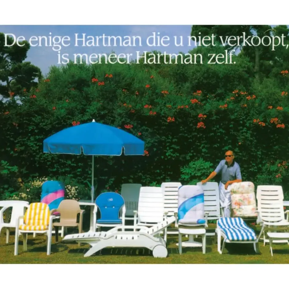 Set van 2 - Hartman Florion Recliner verstelbare tuinstoel - Royal Grey