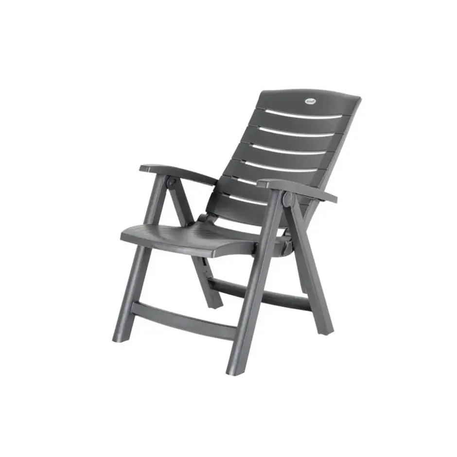 Set van 2 - Hartman Florion Recliner verstelbare tuinstoel - Royal Grey