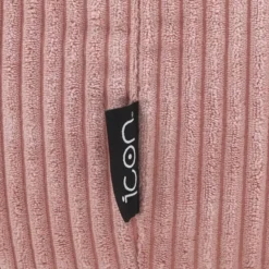 Set van 2 icon Zitzak Kingston - Corduroy Zitzak Volwassenen - Oud roze