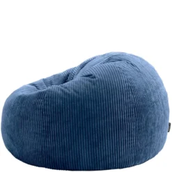 Set van 2 icon Zitzak Kingston - Corduroy Zitzak Volwassenen - Saliegroen