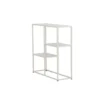 Sidetable Beige Metaal - 80x26x80cm - Staal