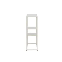 Sidetable Beige Metaal - 80x26x80cm - Staal