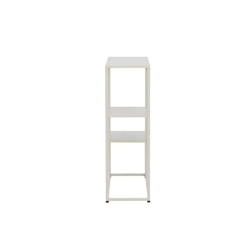 Sidetable Beige Metaal - 80x26x80cm - Staal