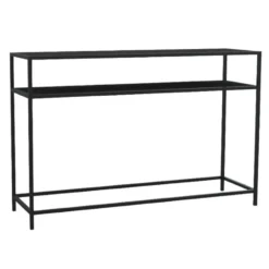 Sidetable Jaxx - zwart - 79x120x35 cm