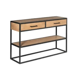 Sidetable Naturel Hout - 120x35x76cm - Dakota