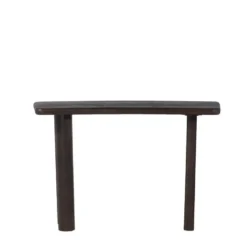 Sidetable Zwart - Mangohout - 113x44x76cm - Tafel Rumi