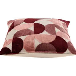 Sierkussen Aline - roze - 45x45 cm