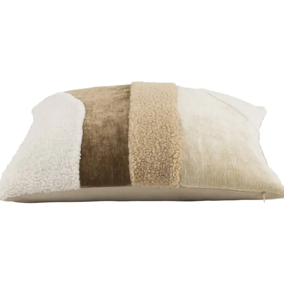 Sierkussen Brent - beige/bruin - 45x45 cm