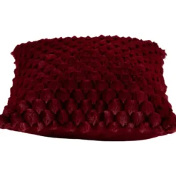 Sierkussen Cynthia - bordeaux - 45x45 cm