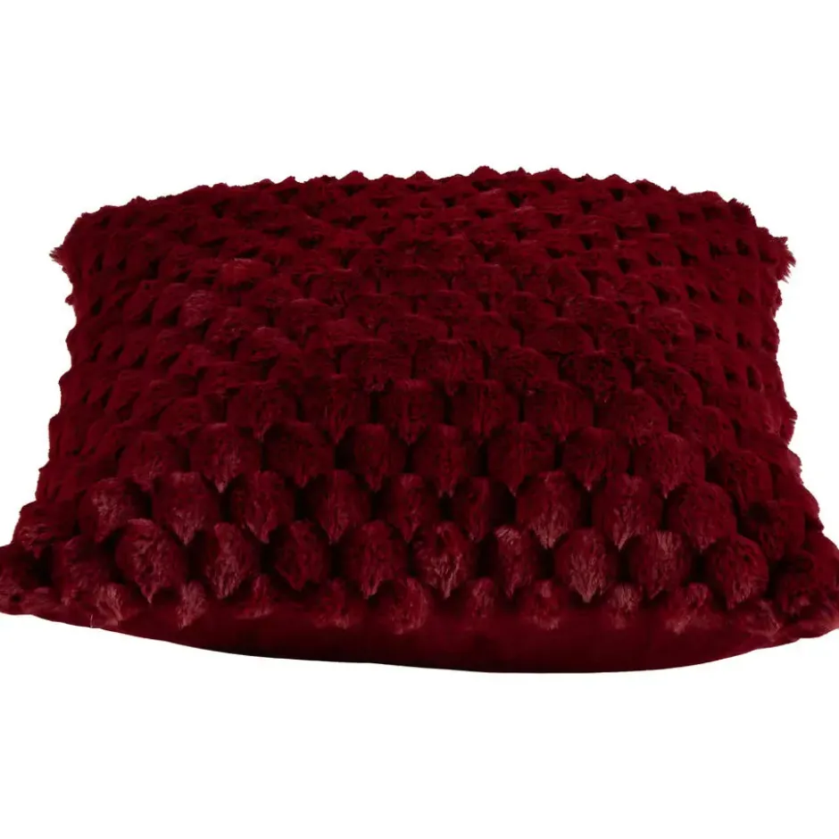 Sierkussen Cynthia - bordeaux - 45x45 cm
