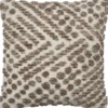 Sierkussen Damian - taupe - 45x45 cm