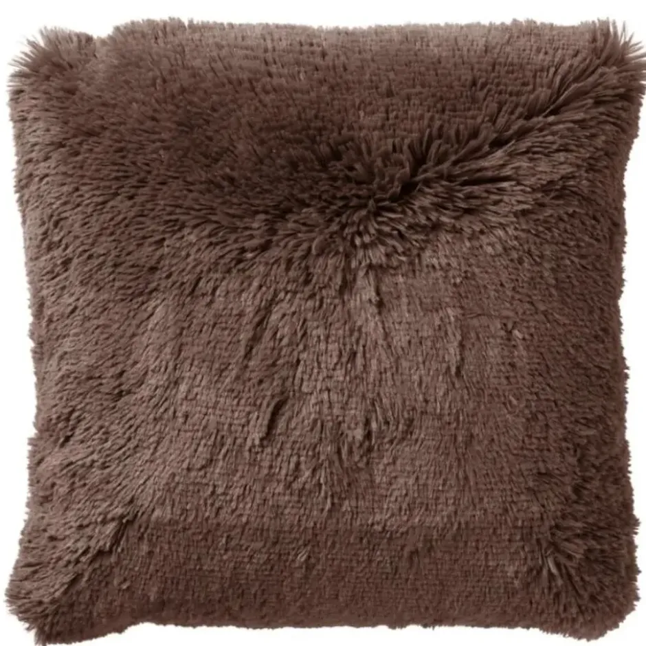 Sierkussen Fluffy - Chocolate Martini - 45x45 cm