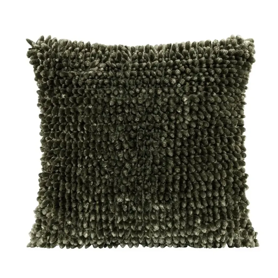 Sierkussen Gabriel - donkergroen - 45x45 cm