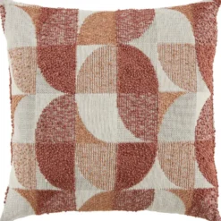 Sierkussen Maartje - crème/rood - 45x45 cm