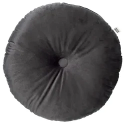 Sierkussen Olly - Charcoal Gray - Ø38 cm