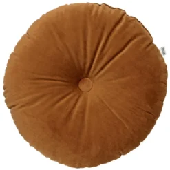 Sierkussen Olly - Tobacco Brown - Ø38 cm