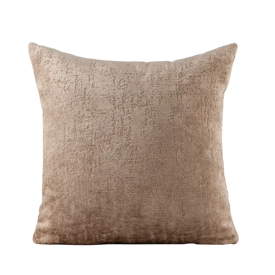Sierkussen Runa - taupe - 45x45 cm