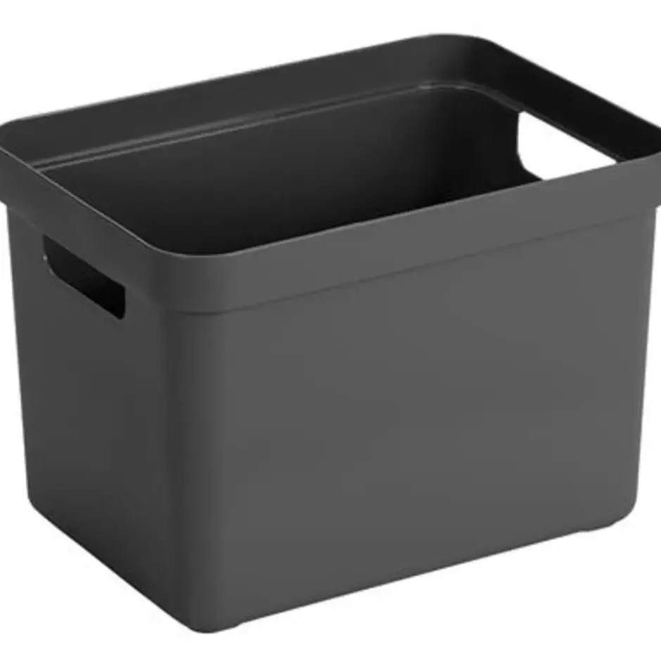 Sigma home opbergbox 18L antraciet
