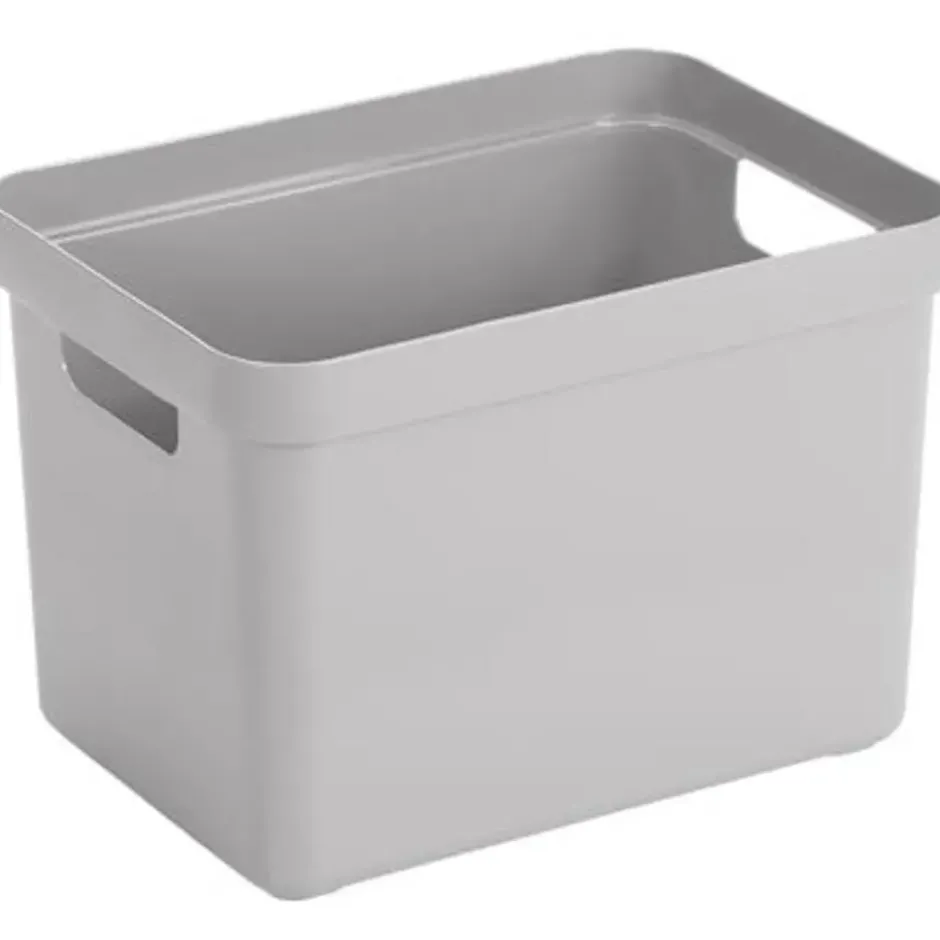 Sigma home opbergbox 18L grijs