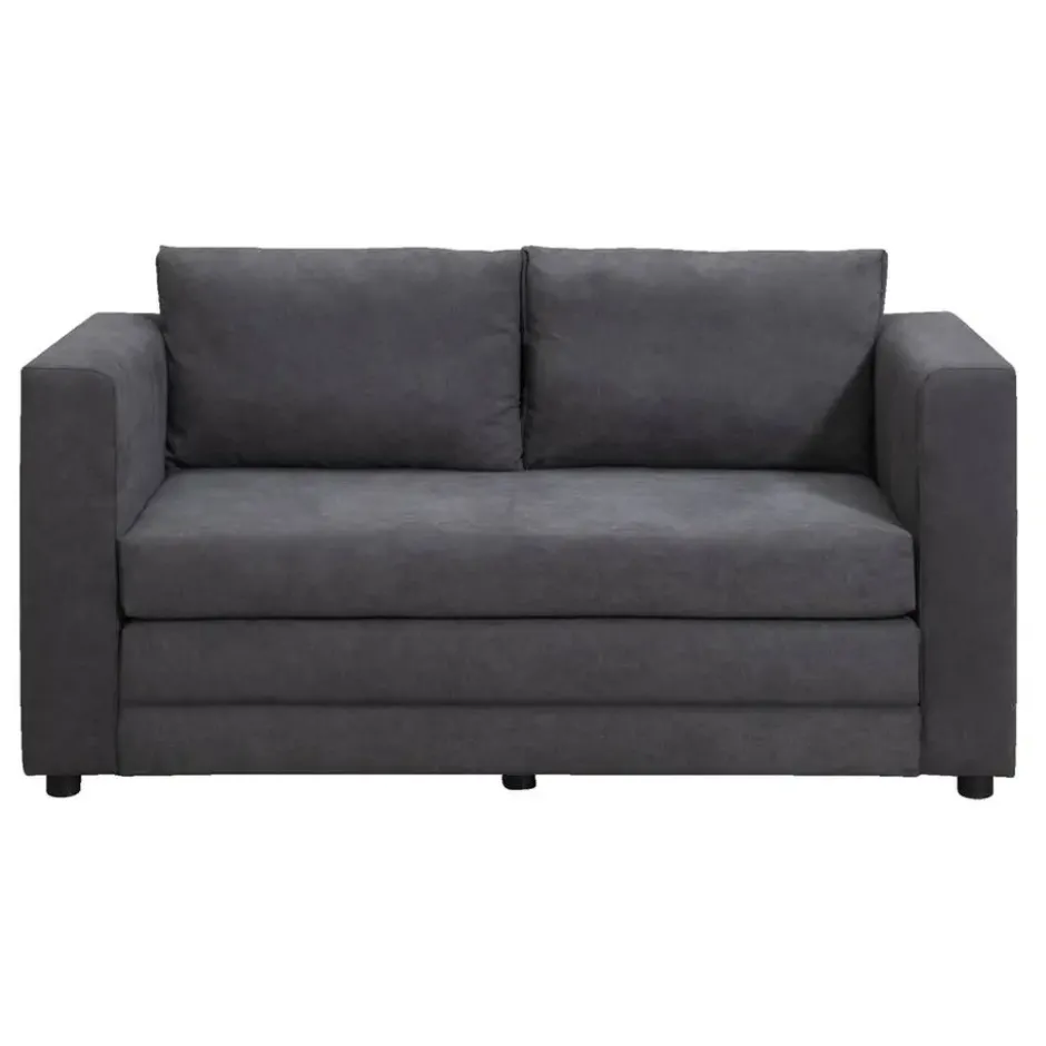 Slaapbank Sirena - antraciet - 72x139x69 cm