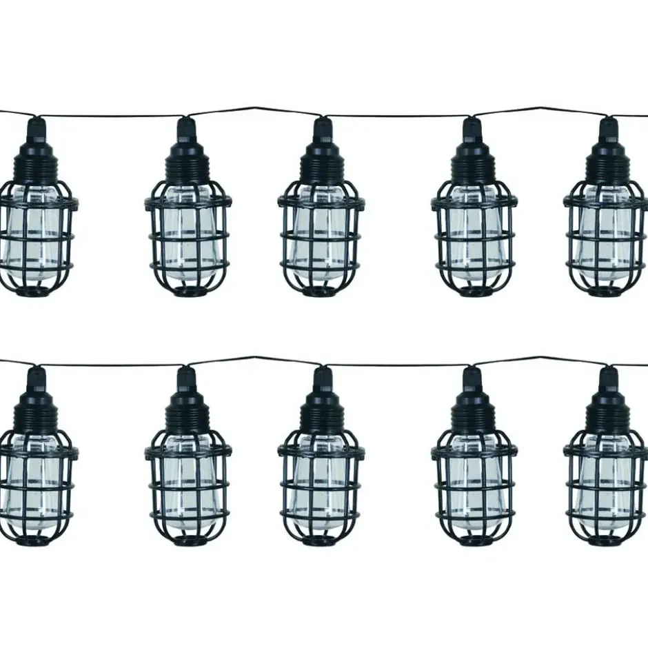 Solar lichtslinger Corfu 12 plastic lampen