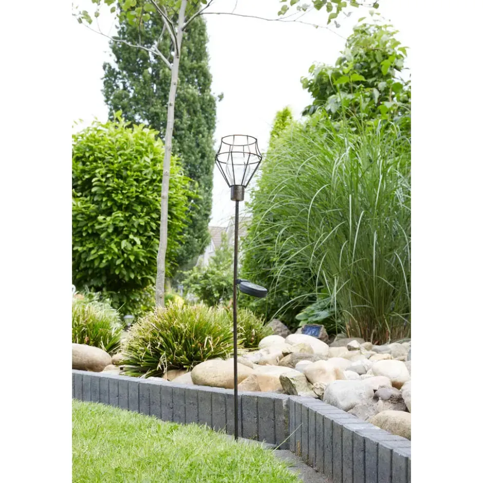 Solar priklamp Pentagon set van 2