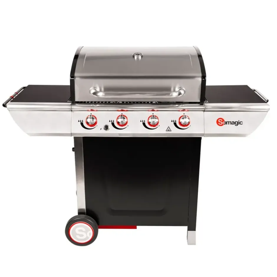 Somagic Barbecue MANHATTAN 400GPI - Zwart - Staal