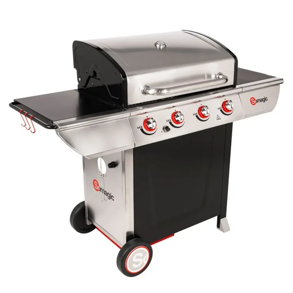 Somagic Barbecue MANHATTAN 400GPI - Zwart - Staal