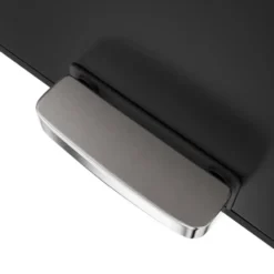 Songmics Prullenbak Met 2 Compartimenten - 2 x 30 L - Met Zwart