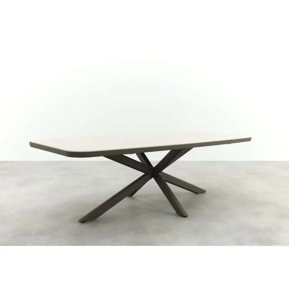 Soreno deens ovale tuintafel 240x110 cm. - Terre
