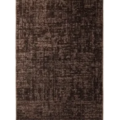 SPACE Velours Vloerkleed Effen Bruin - 160x230 CM