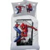 SpiderMan Dekbedovertrek Hero - Eenpersoons - 140 x 200 cm - Katoen
