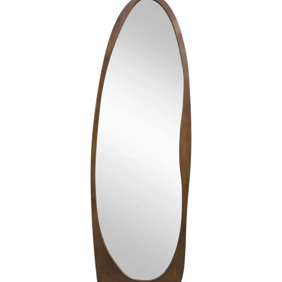Spiegel Malta bruin MDF - 170x58 cm