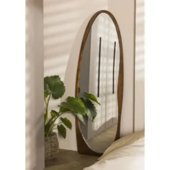 Spiegel Malta bruin MDF - 170x58 cm