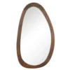 Spiegel Organisch Bruin Hout - 69x3x118cm - Lou