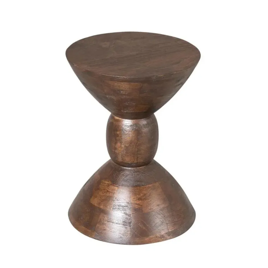 StarFurn - Bijzettafel Ron rond - bruin