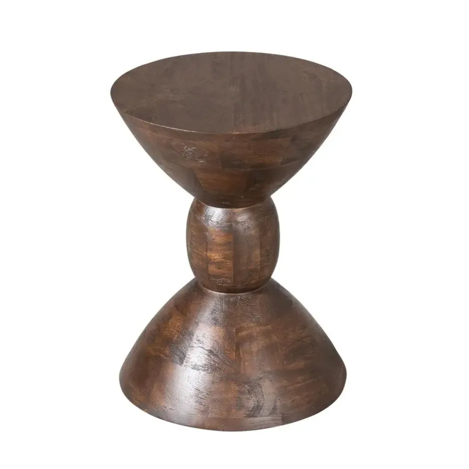 StarFurn - Bijzettafel Ron rond - bruin