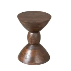StarFurn - Bijzettafel Ron rond - bruin