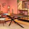 StarFurn - Deens ovale eettafel Elegance - 200 cm - zwart