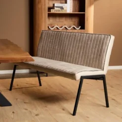 StarFurn - Eetkamerbank Tivoli Bull 155 cm - beige