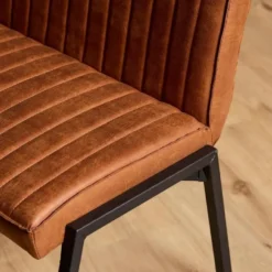 StarFurn - Eetkamerbank Tivoli Bull 185 cm - cognac