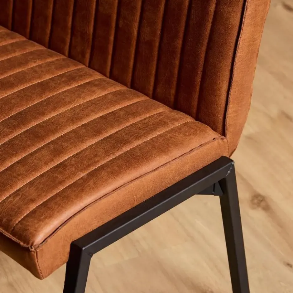 StarFurn - Eetkamerbank Tivoli Bull 185 cm - cognac