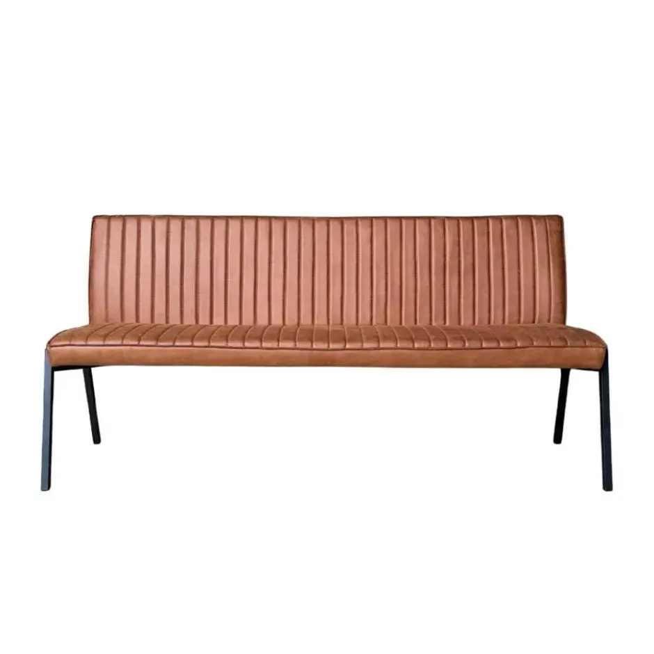 StarFurn - Eetkamerbank Tivoli Bull 185 cm - cognac