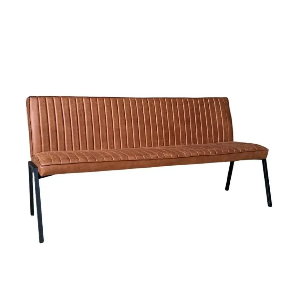 StarFurn - Eetkamerbank Tivoli Bull 185 cm - cognac