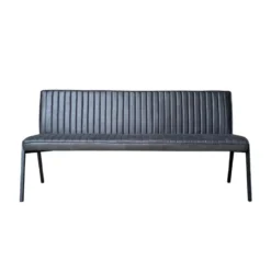 StarFurn - Eetkamerbank Tivoli Bull 185 cm - antraciet