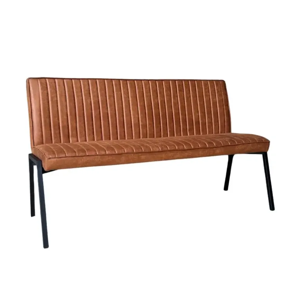 StarFurn - Eetkamerbank Tivoli Bull 155 cm - cognac