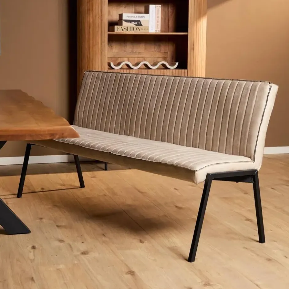 StarFurn - Eetkamerbank Tivoli Bull 185 cm - beige