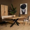 StarFurn - Eettafel Dakota rechthoek 160 cm - naturel
