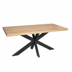 StarFurn - Eettafel Dakota rechthoek 160 cm - naturel